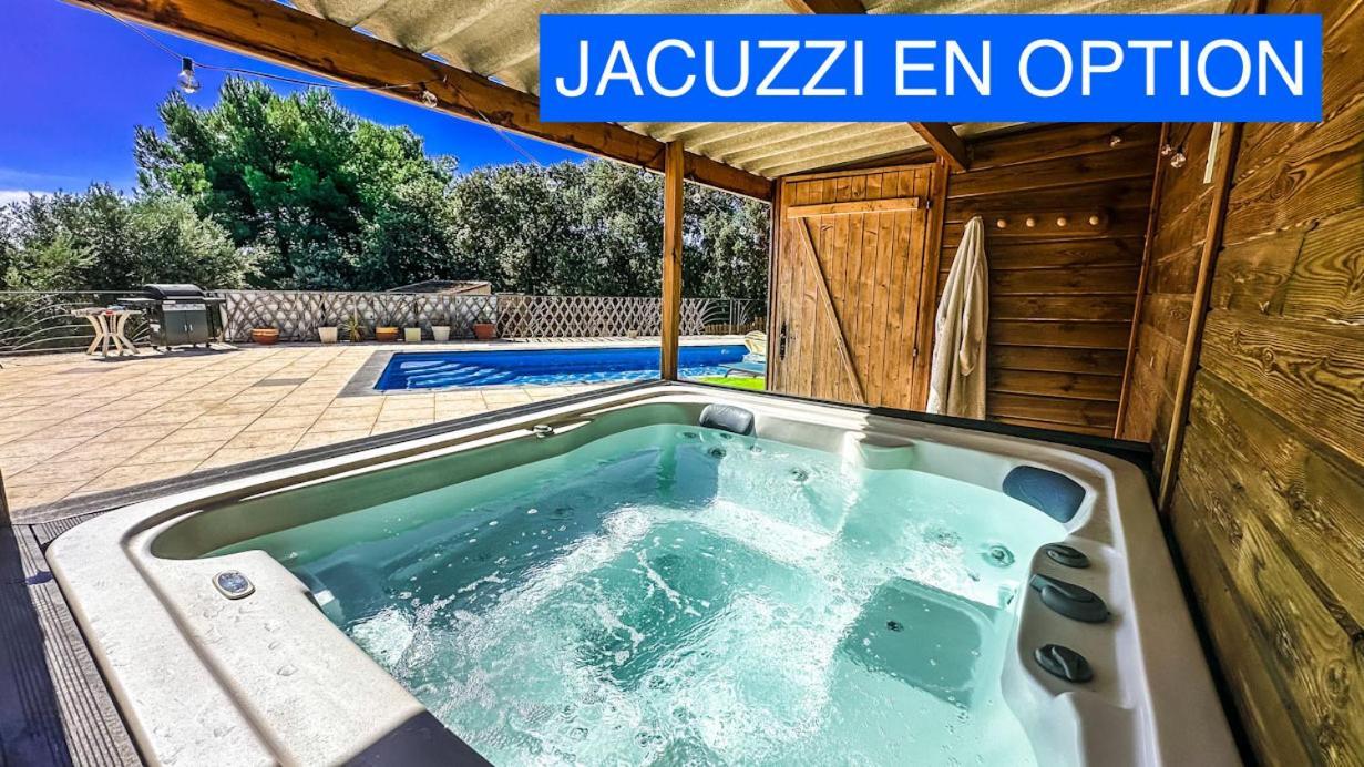 Appart Independent Garden Pool & Spa Sussargues Экстерьер фото