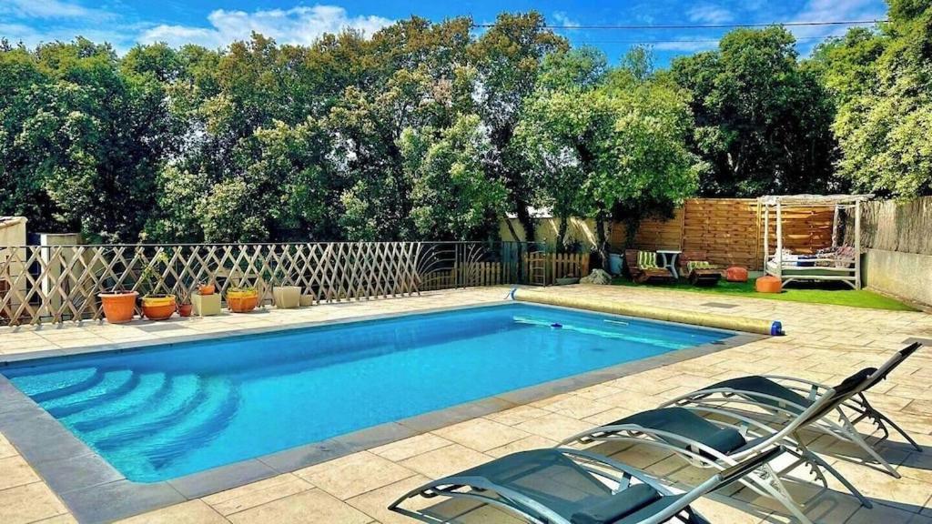 Appart Independent Garden Pool & Spa Sussargues Экстерьер фото